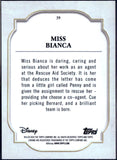 Miss Bianca 2024 Topps Chrome Disney Gold Refractor SP 8/50