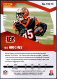 Tee Higgins RC 2020 Donruss Elite Gold Turn Of The Century Rookie Auto SP 2/5