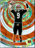 Joe Burrow 2023 Panini Spectra Neon Splatter Prizm SP 7/8