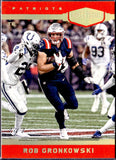 Rob Gronkowski 2018 Panini Plates & Patches Red SP 1/1