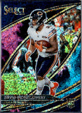David Montgomery RC 2019 Panini Select Field Level Cosmic Prizm Rookie SSP #256