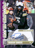 Shedeur Sanders RC 2025 Donruss Elite Purple Future Elite Rookie Auto SP 4/99