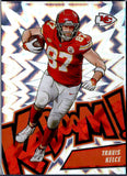 Travis Kelce 2024 Panini Absolute Vertical Kaboom! Case Hit SSP #29