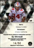 Cj Stroud RC 2021 Super Glow Red Rookie Auto SP 14/50