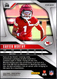 Xavier Worthy RC 2024 Panini Prizm Blue Rookie Retail SSP #399
