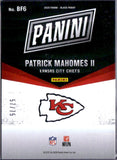Patrick Mahomes II 2025 Panini Cyber Monday Red Drip SP 57/75