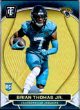 Brian Thomas Jr RC 2024 Panini Totally Certified Gold Rookie SP 2/10
