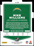 Mike Williams 2021 Donruss Black Die Cut Press Proof SP 1/1