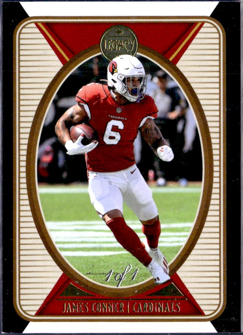 James Conner 2022 Panini Legacy Black SP 1/1-1