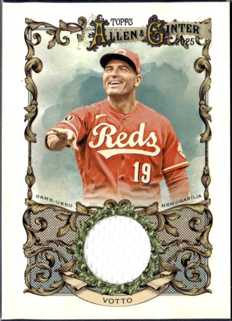 Joey Votto 2025 Topps Allen & Ginter Game Used Jersey Patch-1