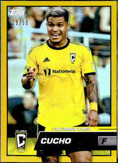 Cucho 2023 Topps MLS Gold Foil SP 29/50-1