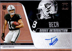 Jack Bech RC 2025 Panini Photogenic Bronze Rookie Introduction Auto-1