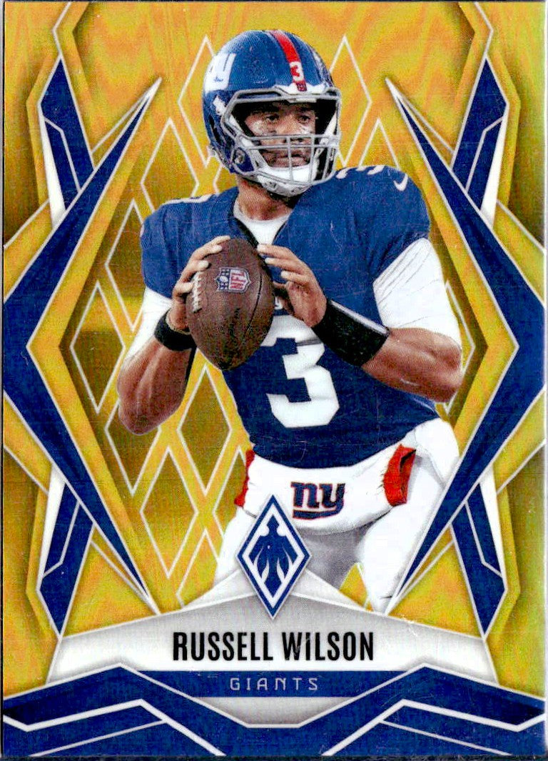 Russell Wilson 2025 Panini Phoenix Gold SP 10/10-1