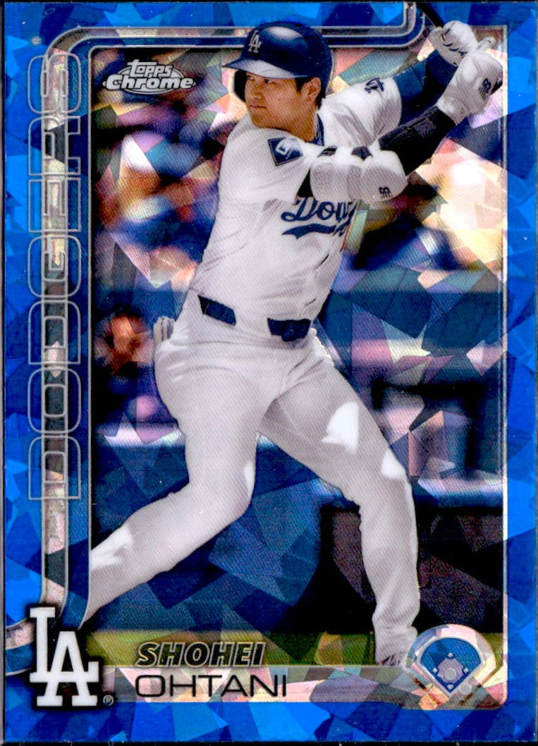 Shohei Ohtani 2025 Topps Chrome Sapphire Edition #1