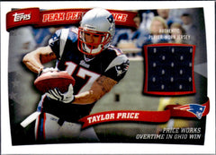 Taylor Price RC 2010 Topps Peak Performance Rookie Jersey Patch-1