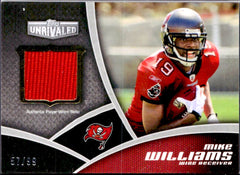 Mike Williams RC 2010 Topps Unrivaled Rookie Jersey Patch SP 57/99-1