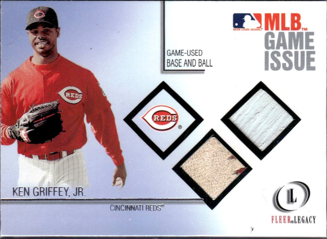 Ken Griffey Jr 2001 Fleer Legacy MLB Game Issue Game Used Patch SP 62/100
