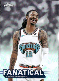 Ja Morant 2025-26 Topps Chrome Fanatical Case Hit SSP-1