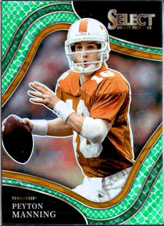 Peyton Manning 2022 Panini Select Draft Field Level Dragon Scale Prizm #161-1