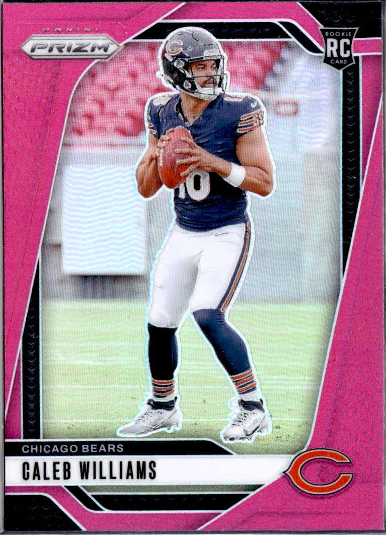 Caleb Williams RC 2024 Panini Prizm Pink Rookie #301