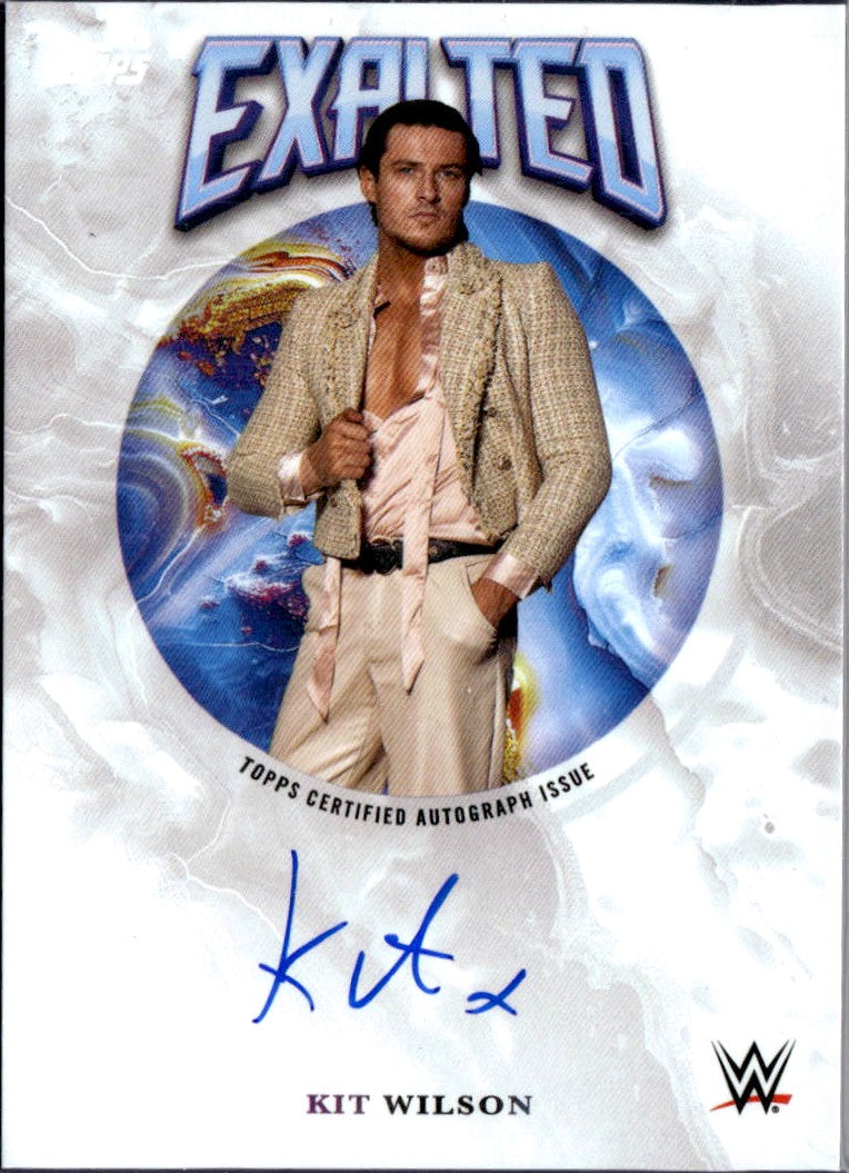 Kit Wilson 2025 Topps WWE Exalted On Card Auto