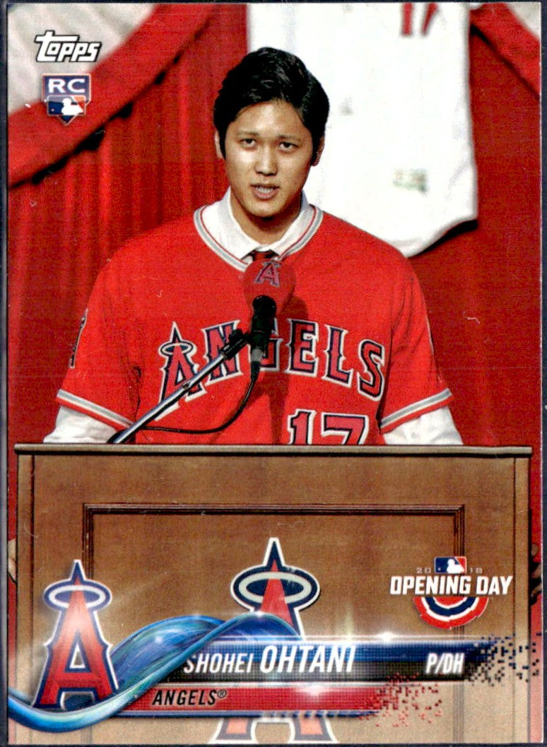 Shohei Ohtani 2018 Topps Opening Day Rookie #200
