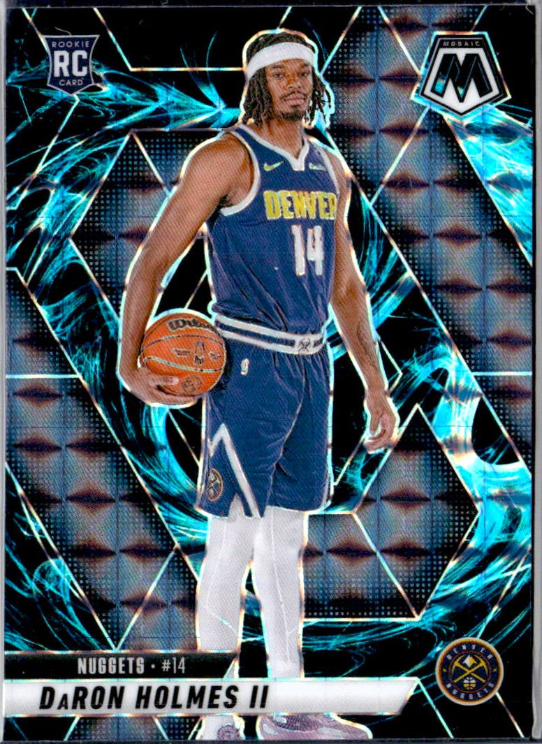 Daron Holmes II RC 2024-25 Panini Mosaic Genesis Prizm Rookie Retail SSP #250