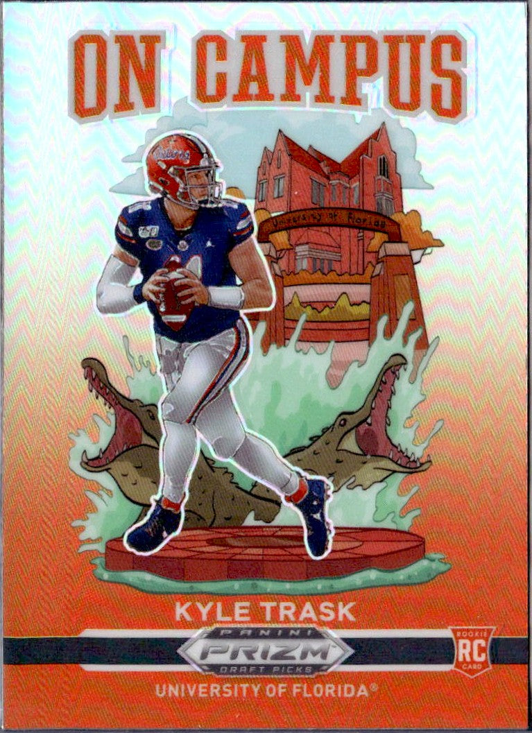 Kyle Trask RC 2021 Panini Prizm Draft On Campus Rookie Case Hit SSP-1