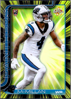 Tetairoa Mcmillan RC 2025 Topps Chrome Radiating Rookie Case Hit SSP-1