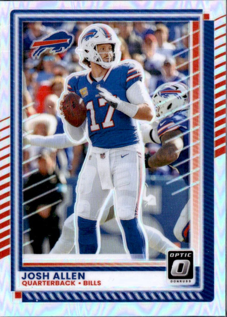Josh Allen 2025 Donruss Optic Holo Prizm #70