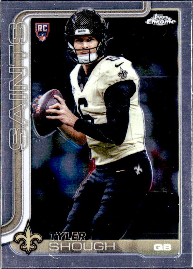 Tyler Shough RC 2025 Topps Chrome Rookie #398