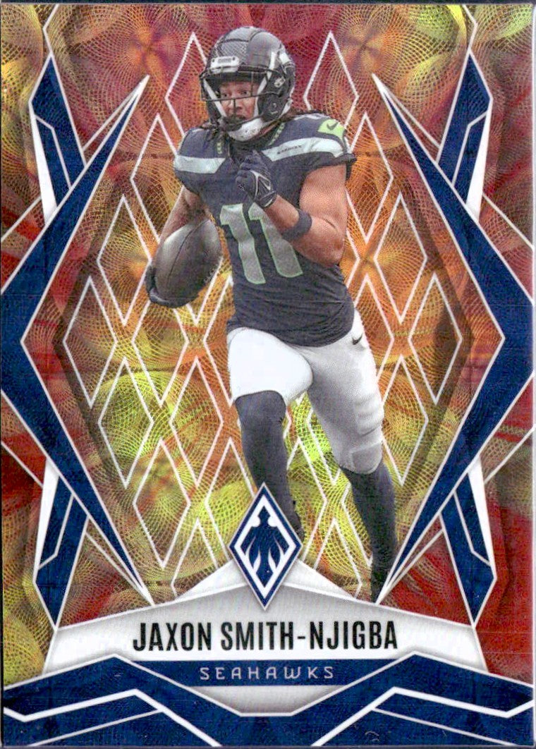 Jaxon Smith-Njigba 2025 Panini Phoenix Fireburst SP 120/350