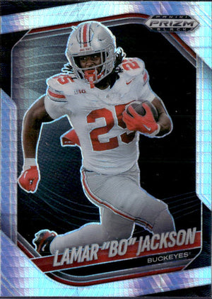 Lamar Bo Jackson 2025 Panini Prizm Black Hyper Rookie #168