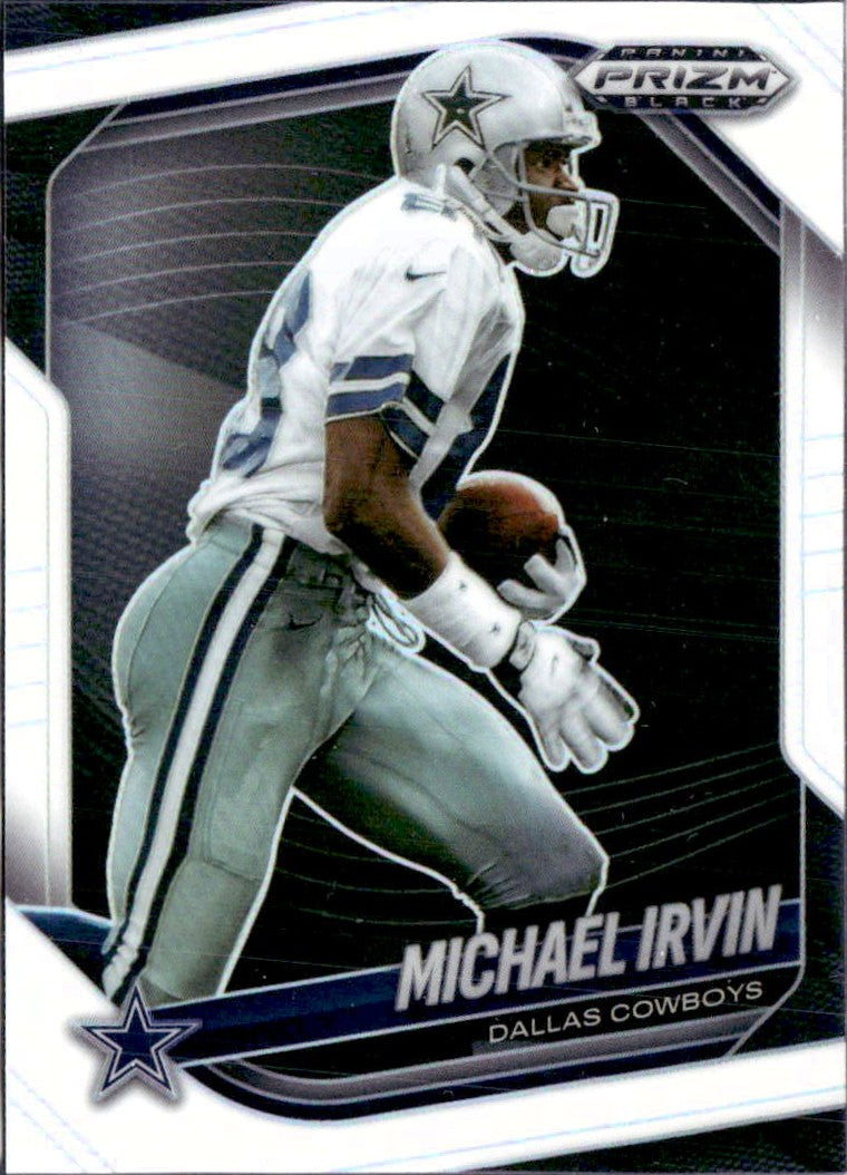 Michael Irvin 2025 Panini Prizm Black White SP 120/175