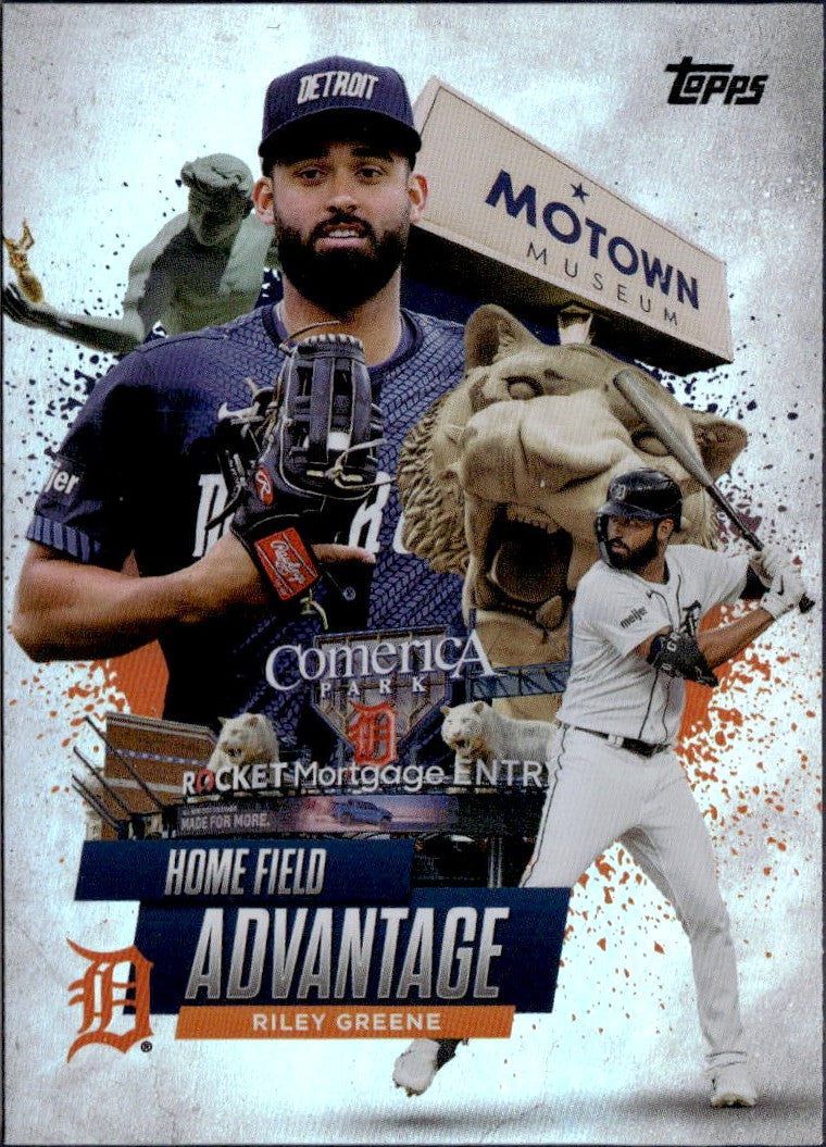 Riley Greene 2025 Topps Home Field Advantage SSP