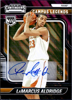 Lamarcus Aldridge 2025 Topps UT Contenders Purple Campus Legends Auto SP 40/50-1