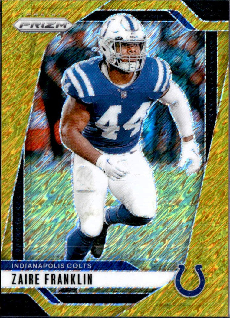 Zaire Franklin 2024 Panini Prizm Gold Shimmer SP 9/10