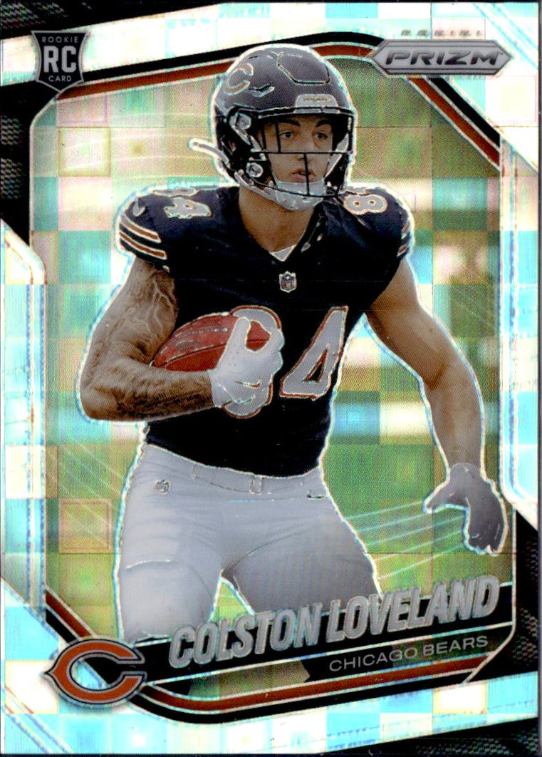 Colston Loveland RC 2025 Panini Prizm Silver Pandora Rookie SP 72/400