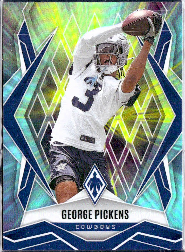 George Pickens 2025 Panini Phoenix Color Burst SP 4/10