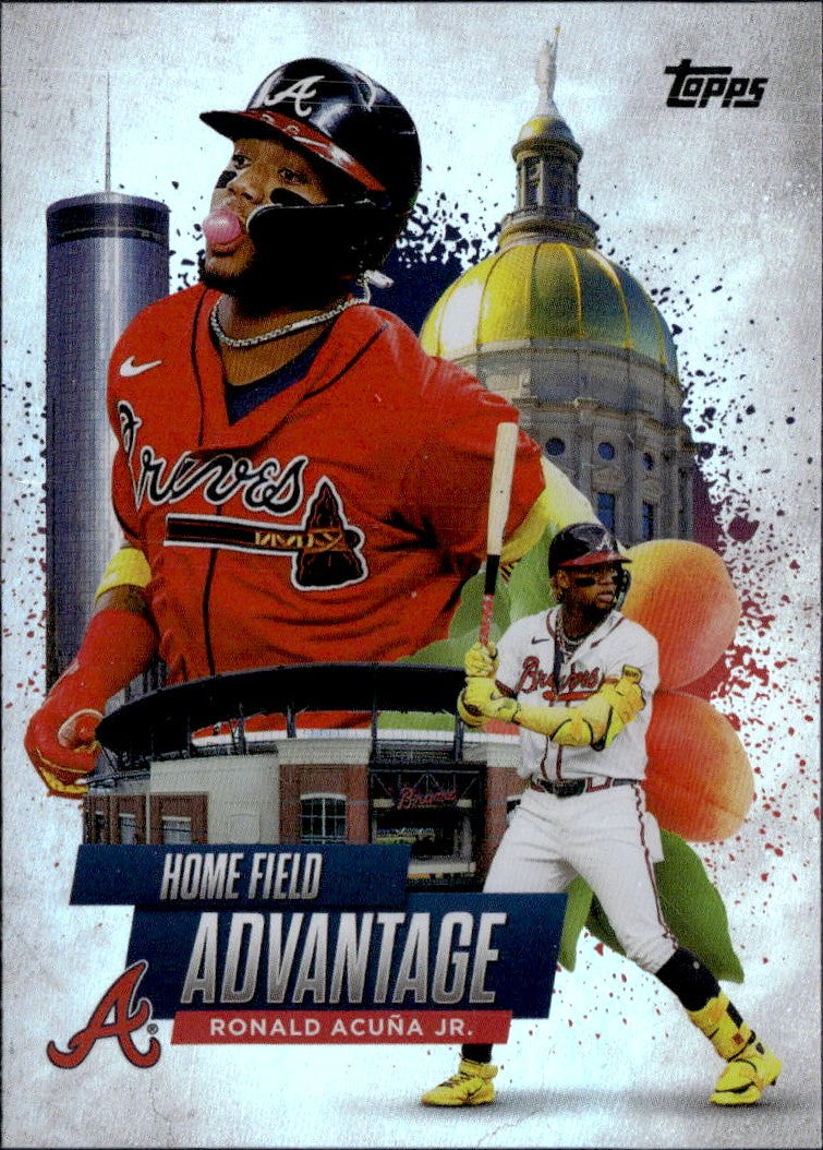 Ronald Acuna Jr 2025 Topps Home Field Advantage SSP
