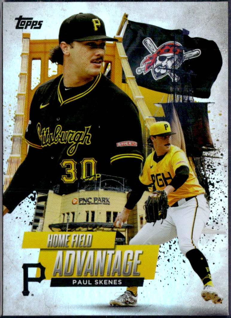 Paul Skenes 2025 Topps Home Field Advantage SSP-1
