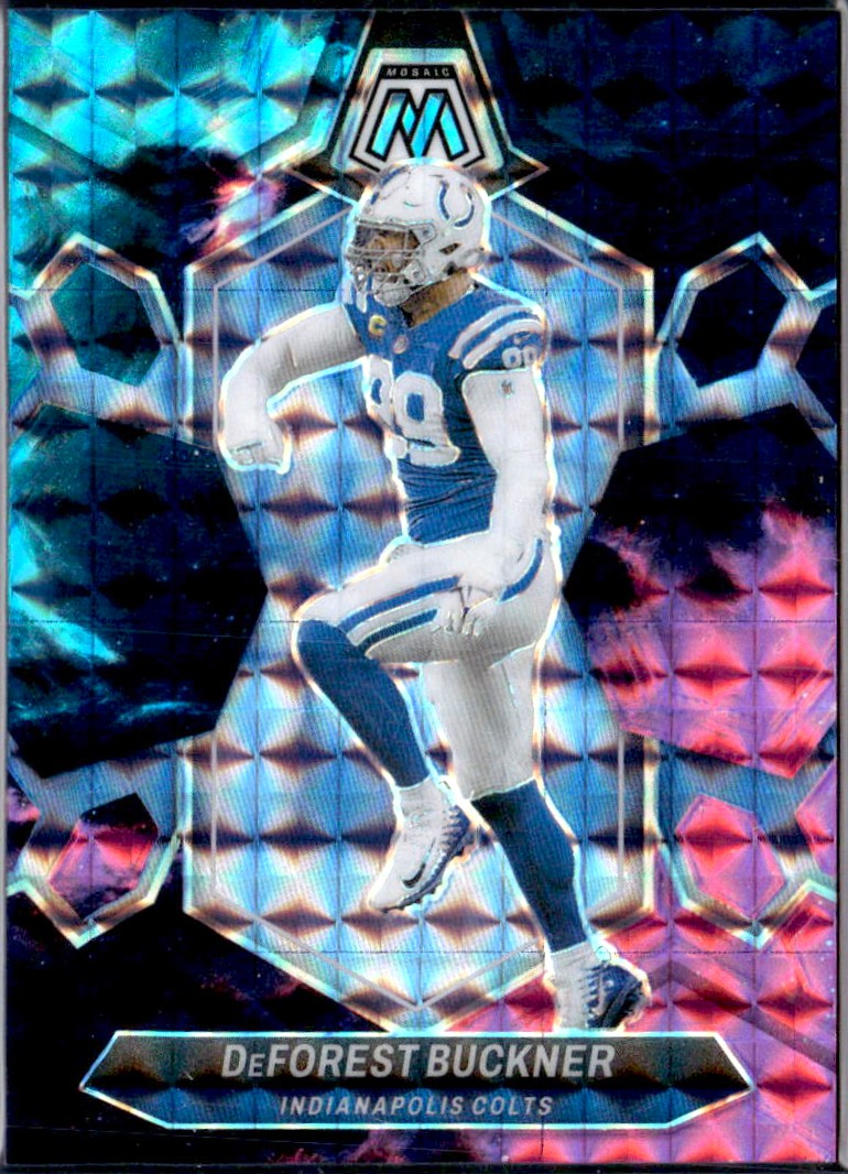 Deforest Buckner 2024 Panini Mosaic Nebula Prizm SP 1/1-1