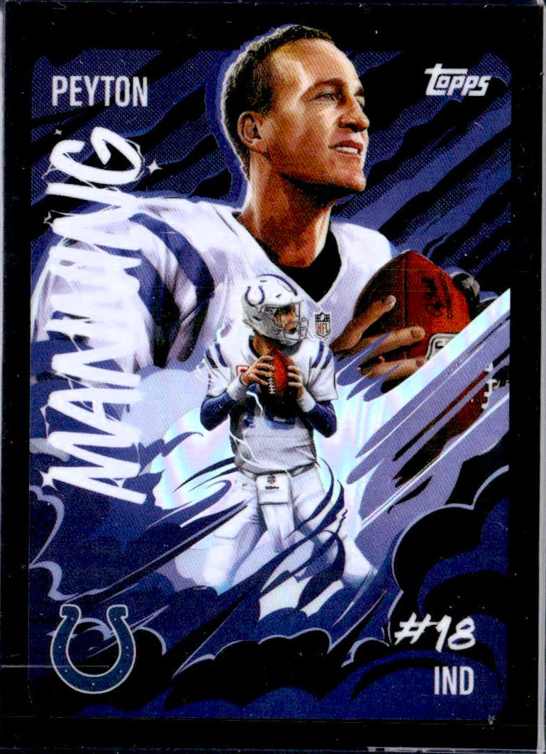 Peyton Manning 2025 Topps Chrome Ultra Violet SSP-1