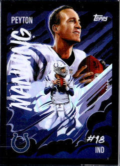 Peyton Manning 2025 Topps Chrome Ultra Violet SSP-1