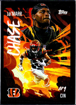 Ja'marr Chase 2025 Topps Chrome Ultra Violet SSP