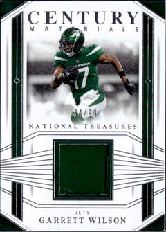 Garrett Wilson 2023 National Treasures Century Materials Patch SP 34/99-1
