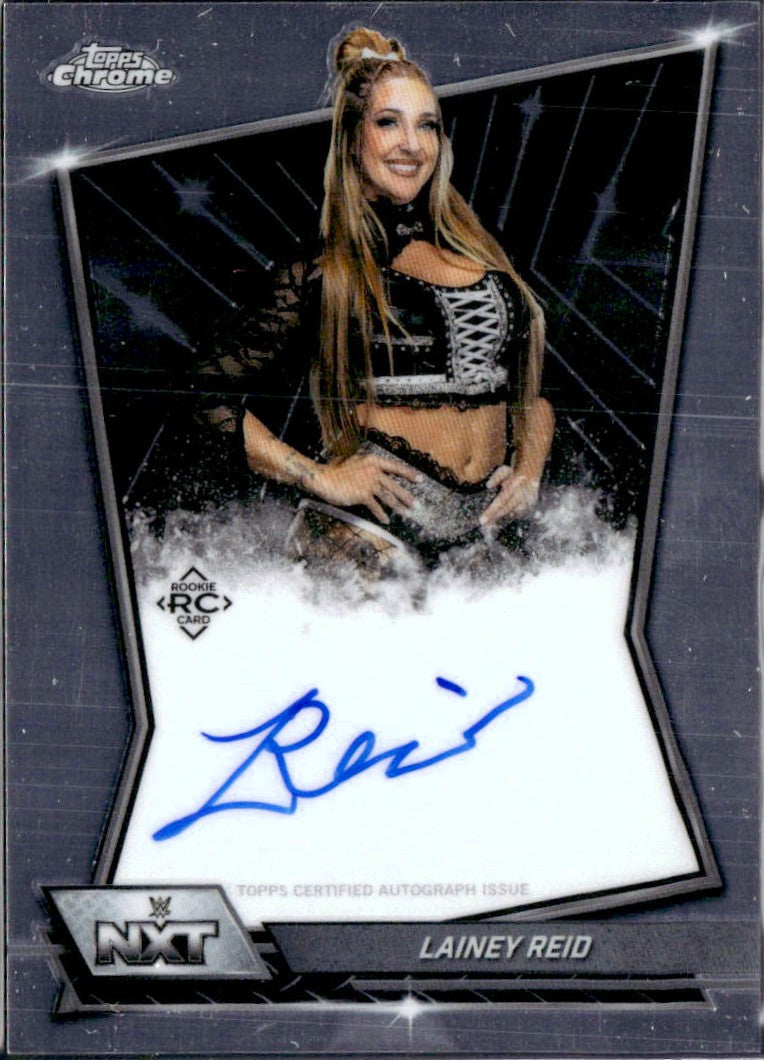 Lainey Reid 2026 Topps Chrome WWE NXT Signature Auto-1