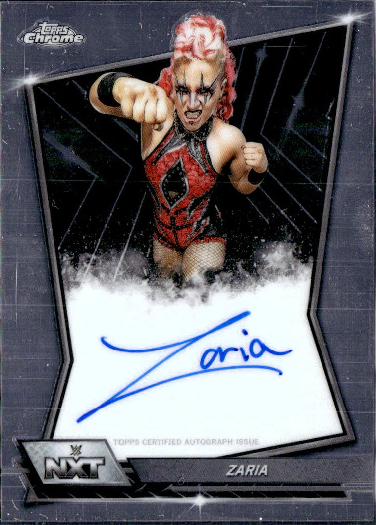 Zaria 2026 Topps Chrome WWE NXT Signature Auto-1