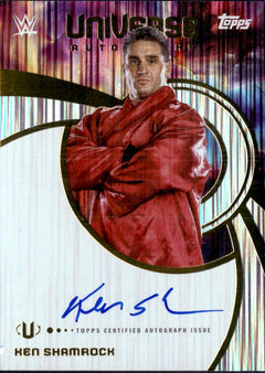 Ken Shamrock 2025 Topps Universe WWE Auto-1
