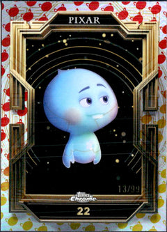 22 2025 Topps Pixar Gold Turning Red Refractor SP 13/99-1